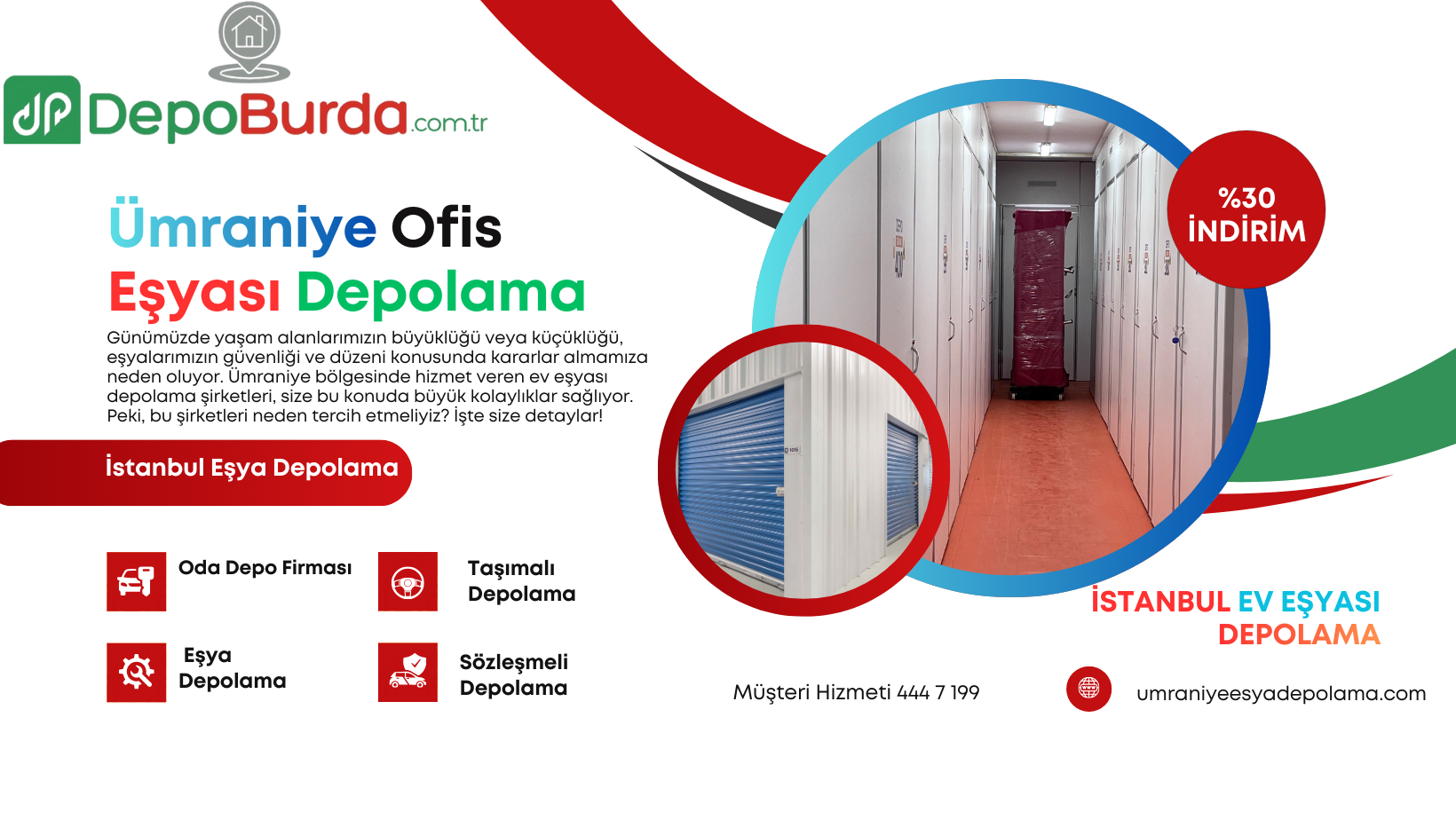 Ümraniye Eşya Depolama Firmaları